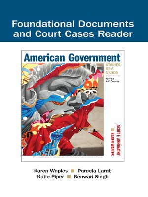 cover image of Document Reader for American Government: Stories of a Nation